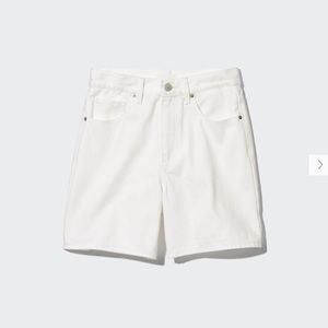 Uniqlo High-Rise Denim Shorts